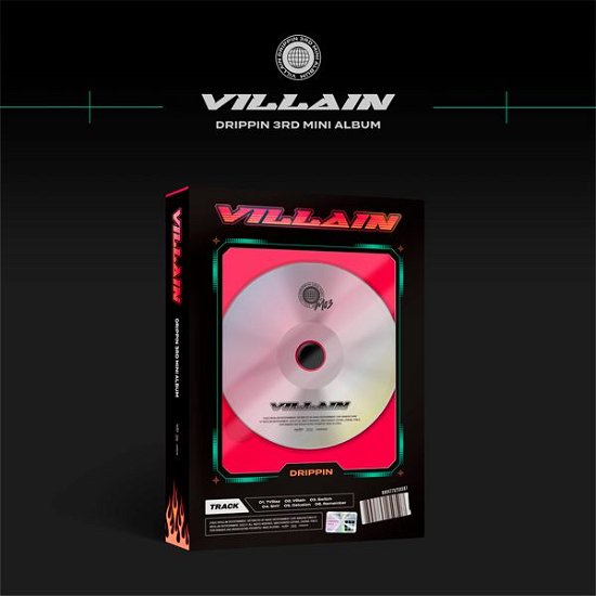 Cover for DRIPPIN · VILLAIN (CD + Merch) (2022)