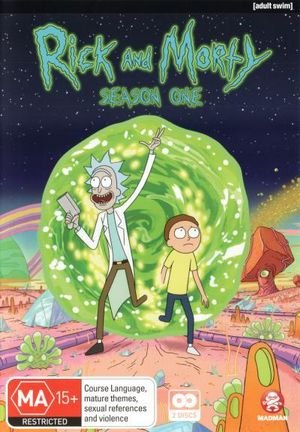 Cover for Blu · Rick &amp; Morty - Season 1 (DVD) (2014)