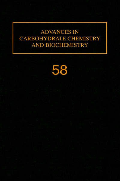 Cover for Derek Horton · Advances in Carbohydrate Chemistry and Biochemistry - Advances in Carbohydrate Chemistry and Biochemistry (Gebundenes Buch) (1994)