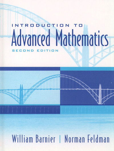 Cover for William Barnier · Introduction to Advanced Mathematics (Paperback Bog) (1999)