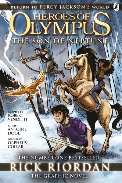 The Son of Neptune: The Graphic Novel (Heroes of Olympus Book 2) - Heroes of Olympus Graphic Novels - Rick Riordan - Livros - Penguin Random House Children's UK - 9780141370507 - 23 de fevereiro de 2017