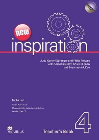 Cover for Judy Garton-Sprenger · New Edition Inspiration Level 4 Teacher's Book &amp; Test CD &amp; Class Audio CD Pack (Book) (2012)