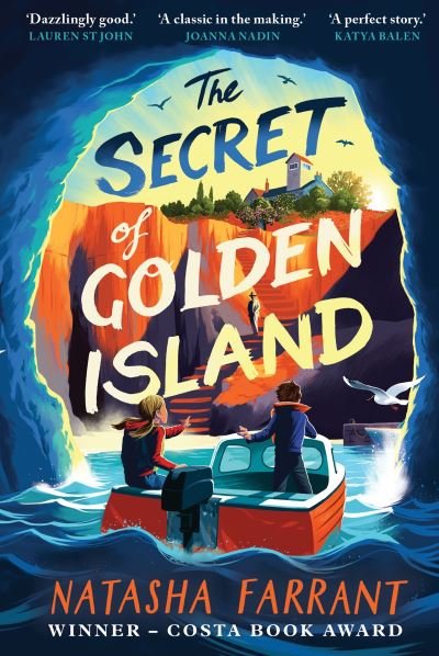 Cover for Natasha Farrant · The Secret of Golden Island (Pocketbok) [Main edition] (2024)