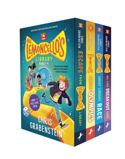 Cover for Chris Grabenstein · Mr. Lemoncello's Library Books 14 (Boxed Set) (N/A) (2020)