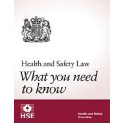 Health and safety law: what you should know foldable pocket cards (pack of 25) - Statutory Instruments - Hse - Books - HSE Books - 9780717663507 - April 6, 2009