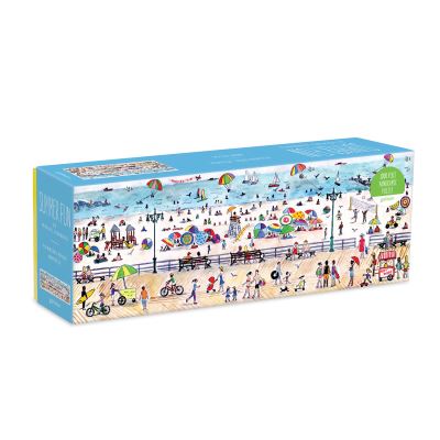 Cover for Galison · Michael Storrings Summer Fun 1000 Piece Panoramic (ACCESSORY) (2024)