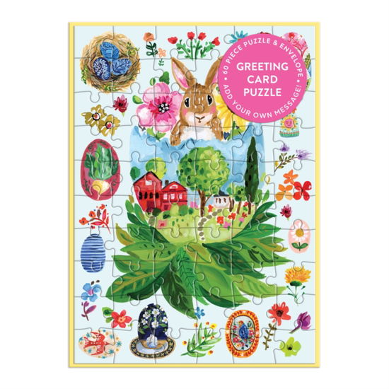 Cover for Galison · Artisanal Eggs Greeting Card Puzzle (SPEL) (2025)