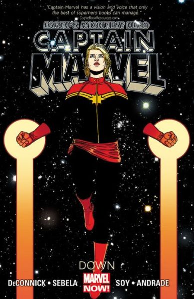 Cover for Kelly Sue Deconnick · Captain Marvel - Volume 2: Down (marvel Now) (Pocketbok) (2013)