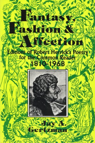 Cover for Gertzman · Fantasy Fashion &amp; Affection (Paperback Book) [Annotated edition] (1986)