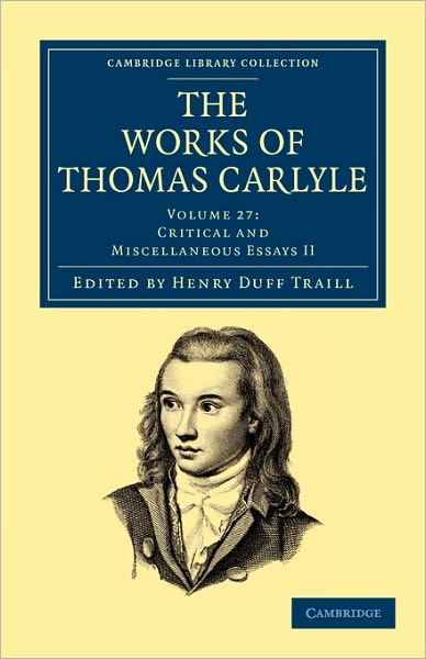 Cover for Thomas Carlyle · The Works of Thomas Carlyle - Cambridge Library Collection - The Works of Carlyle (Taschenbuch) (2010)