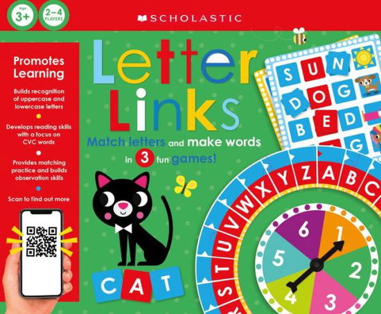 Cover for Scholastic · Letter Links: Scholastic Early Learners (Learning Game) - Scholastic Early Learners (Book) (2020)