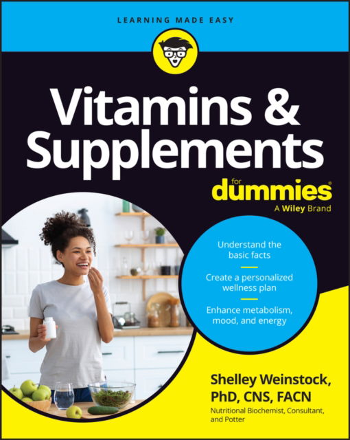 Cover for Shelley B. Weinstock · Vitamins &amp; Supplements For Dummies (Paperback Book) (2025)