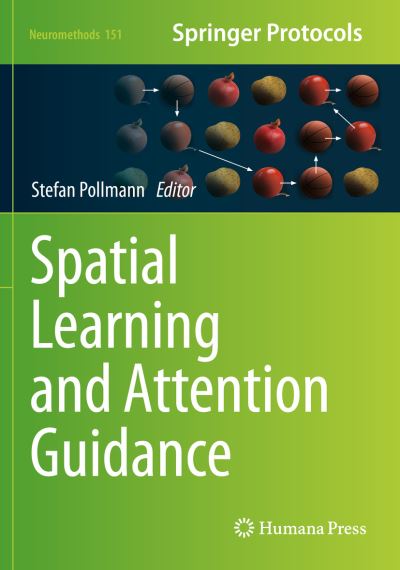 Cover for Spatial Learning and Attention Guidance - Neuromethods (Paperback Book) [2020 edition] (2021)