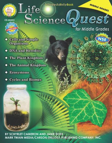 Life Science Quest for Middle Grades - Janie Doss - Książki - Mark Twain Media - 9781580374507 - 1 grudnia 2007