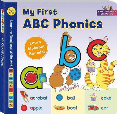 Cover for Lisa Holt · My First ABC Phonics (Board book) (2024)