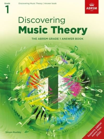 Cover for Abrsm · Discovering Music Theory, The ABRSM Grade 1 Answer Book - Theory workbooks (ABRSM) (Partituren) (2020)