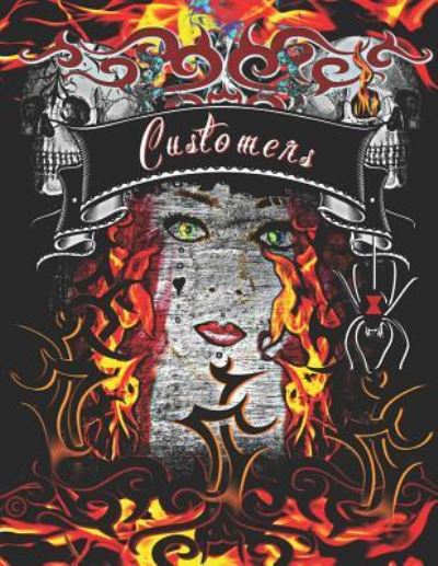 Cover for Lawanda M Beyer · A Tattooist's Customer Record Book (Paperback Book) (2019)