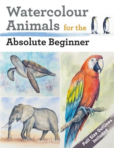 Cover for Matthew Palmer · Watercolour Animals for the Absolute Beginner - Absolute Beginner Art (Paperback Bog) (2024)