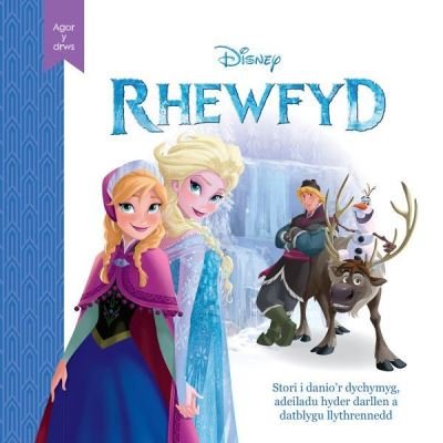 Cover for Disney · Disney Agor y Drws: Rhewfyd (Hardcover Book) (2023)