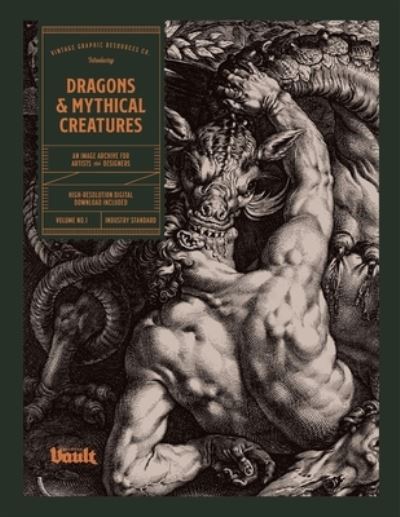 Cover for Kale James · Dragons and Mythical Creatures: An Image Archive for Artists and Designers (Paperback Book) (2021)