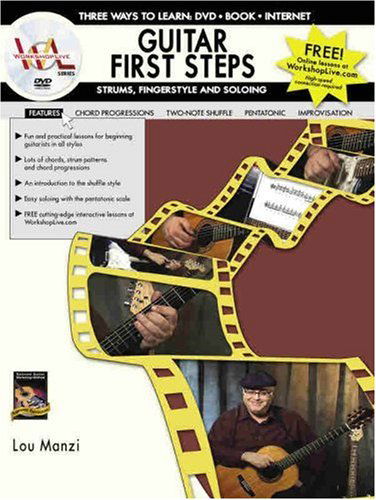 Cover for Lou · Guitar First Steps (Workshoplive) (Paperback Book) [Pap / DVD edition] (2007)