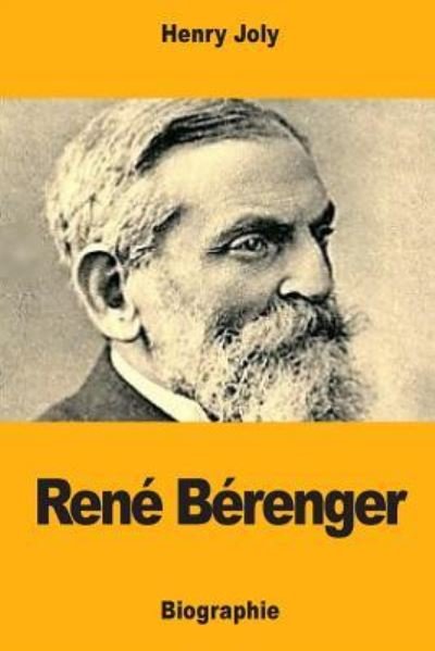 Cover for Henri Joly · Rene Berenger (Paperback Book) (2018)