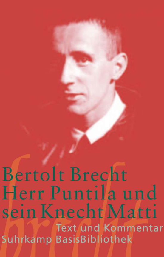 Cover for Anya Feddersen Bertolt Brecht · Suhrk.BasisBibl.050 Brecht.Herr Puntila (Bok)