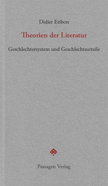 Cover for Eribon · Theorien der Literatur (Book)
