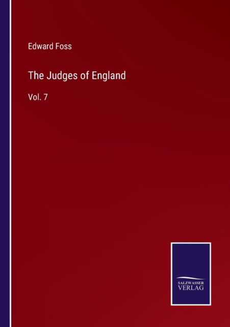 Cover for Edward Foss · The Judges of England (Paperback Book) (2022)