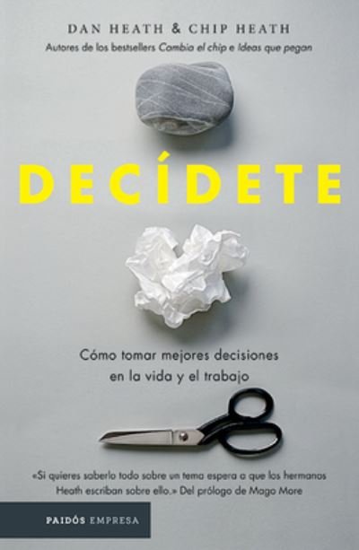 Cover for Chip Heath · Decídete (Book) (2022)
