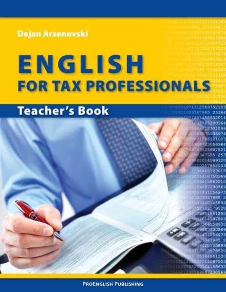 Cover for Dejan Arsenovski · English for Tax Professionals (Paperback Book) (2017)