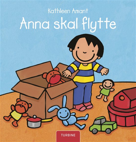 Cover for Kathleen Amant · Anna skal flytte (Hardcover Book) [1.º edición] (2019)