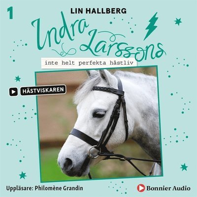 Cover for Lin Hallberg · Hästviskaren: Indra Larssons inte helt perfekta hästliv (Lydbog (MP3)) (2018)
