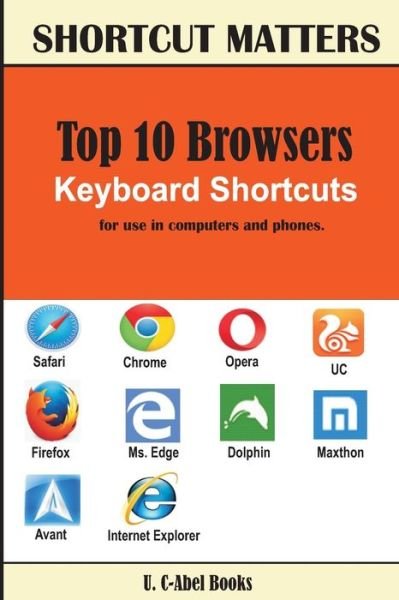 Cover for U C Books · Top 10 Browsers Keyboard Shortcuts (Paperback Book) (2017)