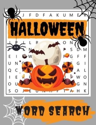 Cover for Happi Press · Halloween Word Search (Pocketbok) (2020)