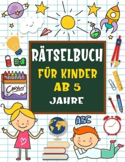 Cover for Bk Bouchama · Ratselbuch fur kinder ab 5 jahre (Pocketbok) (2020)
