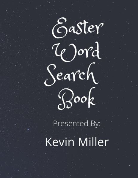 Cover for Kevin Miller · Easter Word Search Book (Paperback Book) (2021)