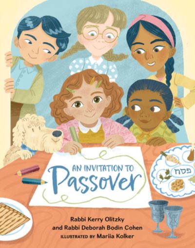 Cover for Rabbi Kerry Olitzky · An Invitation to Passover (Hardcover Book) (2023)