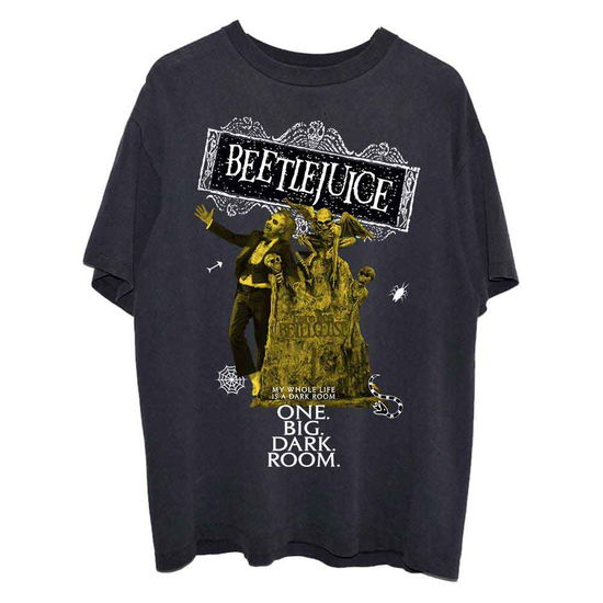 Cover for Beetlejuice · Beetlejuice Unisex T-Shirt: One Dark Room (Black) (T-shirt)