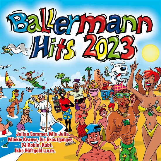 Cover for Ballermann Hits 2023 (CD) (2023)