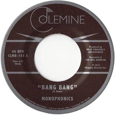 Cover for Monophonics · Bang Bang (LP) (2018)