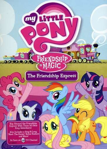 Cover for My Little Pony: Friendship is Magic &amp; Express (DVD) (2012)