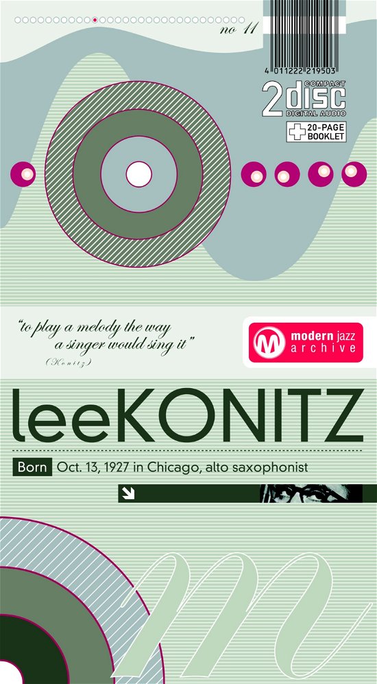 Cover for Lee Konitz · Walking Shoes (CD)