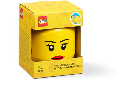 Lego Mini Girl Storage Head - Room Copenhagen - Gadżety -  - 0887988014508 - 1 marca 2022