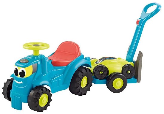 Cover for Ecoiffier · Traktor gåbil m/trailer + græsslåmaskine 103,5cm (Toys) (2020)