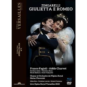 Cover for Franco Fagioli &amp; Adele Charvet &amp; Krystian Adam &amp; Stefan Plewniak · Zingarelli: Giulietta E Romeo (DVD) (2025)