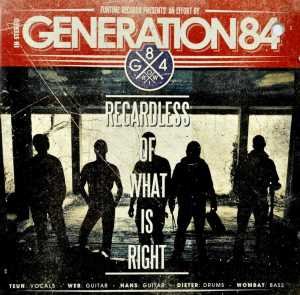 Cover for Homer · Generation 84 - Regardless of What Is.. (CD) (2023)