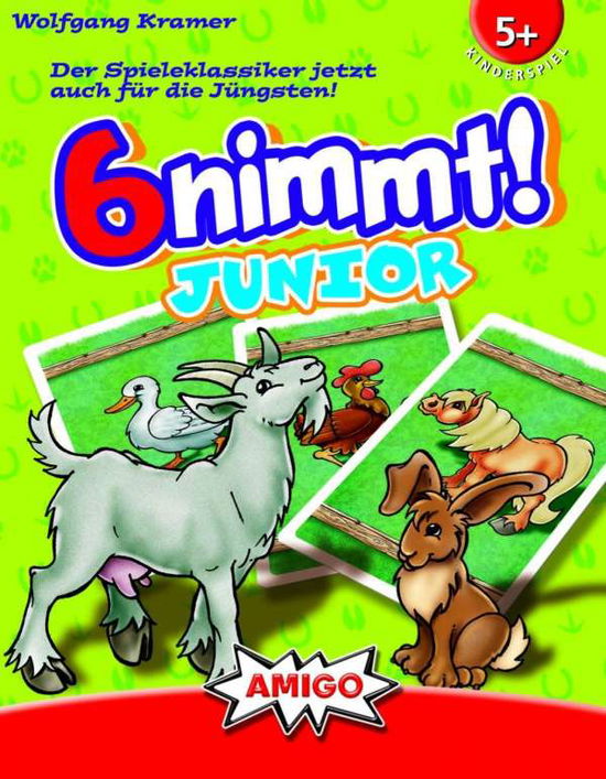 6 nimmt! Junior - Amigo - Produtos - Amigo - 4007396099508 - 2 de novembro de 2013