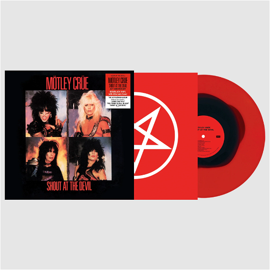 Cover for Mötley Crüe · Shout At The Devil (LP) [Black &amp; Red Colored edition] (2023)