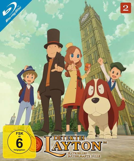 Cover for Detektei Layton · Katrielles rätselhafte Fälle: Volume 2 (2 Blu-rays) (Blu-ray/DVD) (2020)